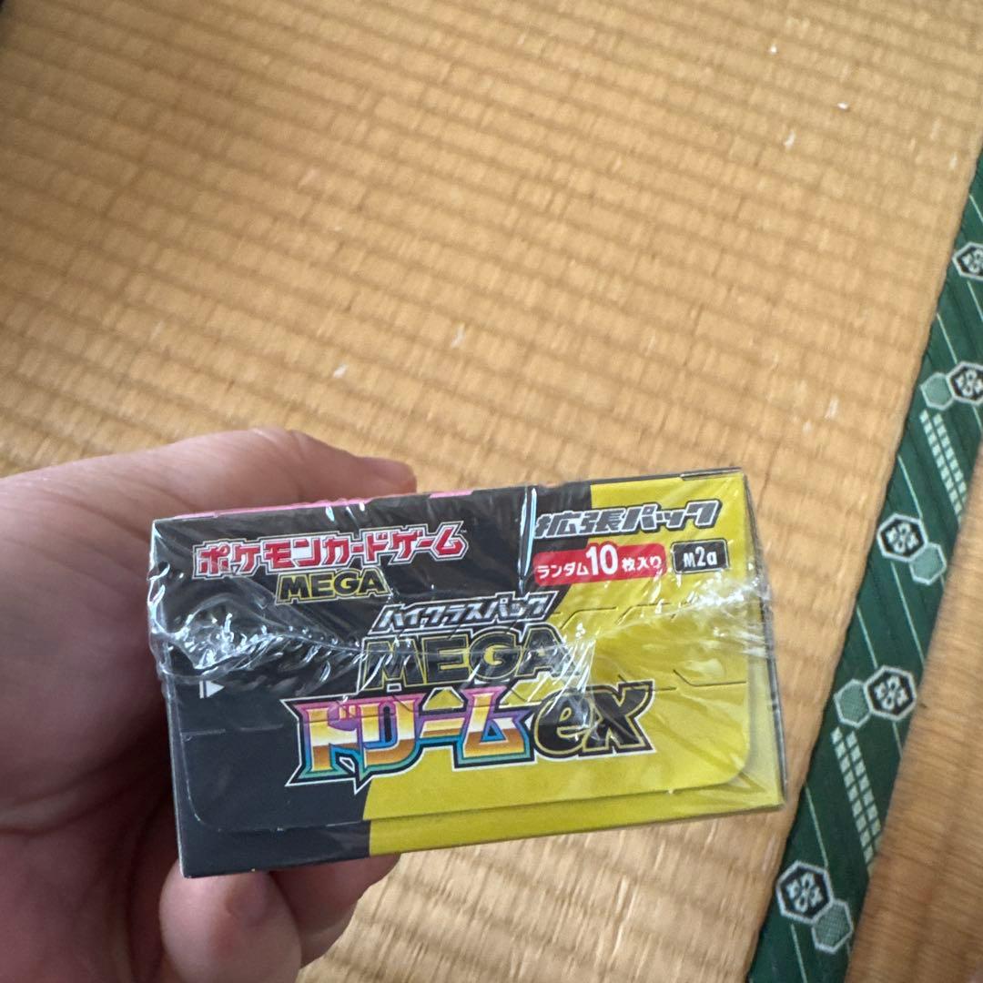 ポケモンカード MEGA ドリームex10パック入りBOX+6パック