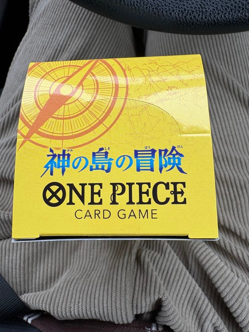 ワンピースカードゲーム 神の島の冒険 1box テープ未開封