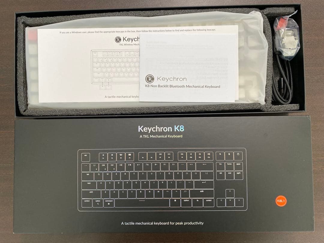 Keychron K8 ワイヤレスメカニカルキーボード TKL