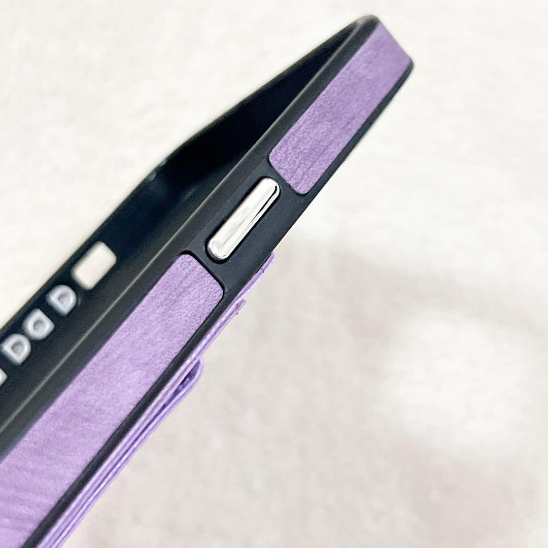 iPhone 13/14 ケース スタンド カード収納 スマホリング カバー