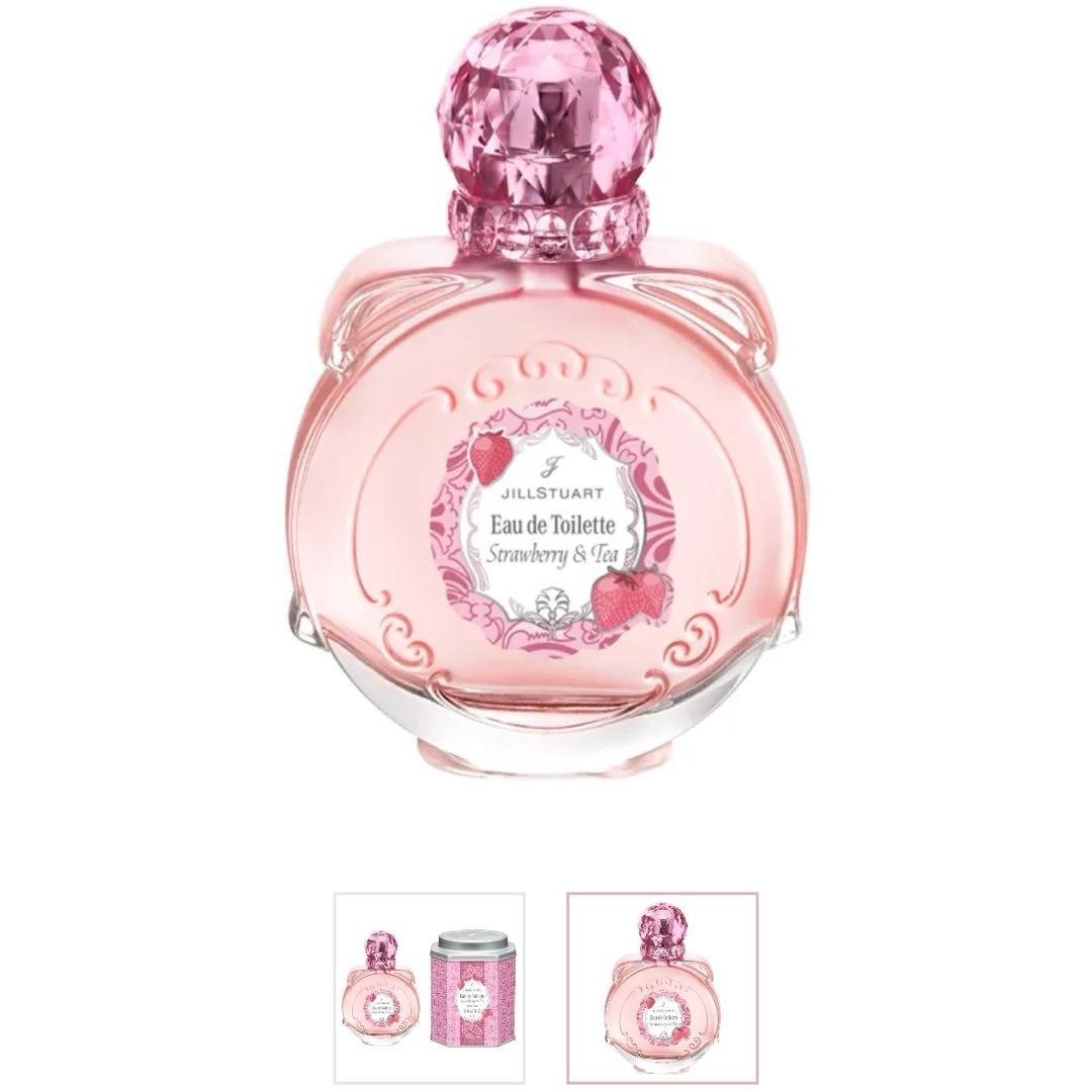 ジルスチュアート　ストロベリー＆ティーオードトワレ 50ml ショッパー付き