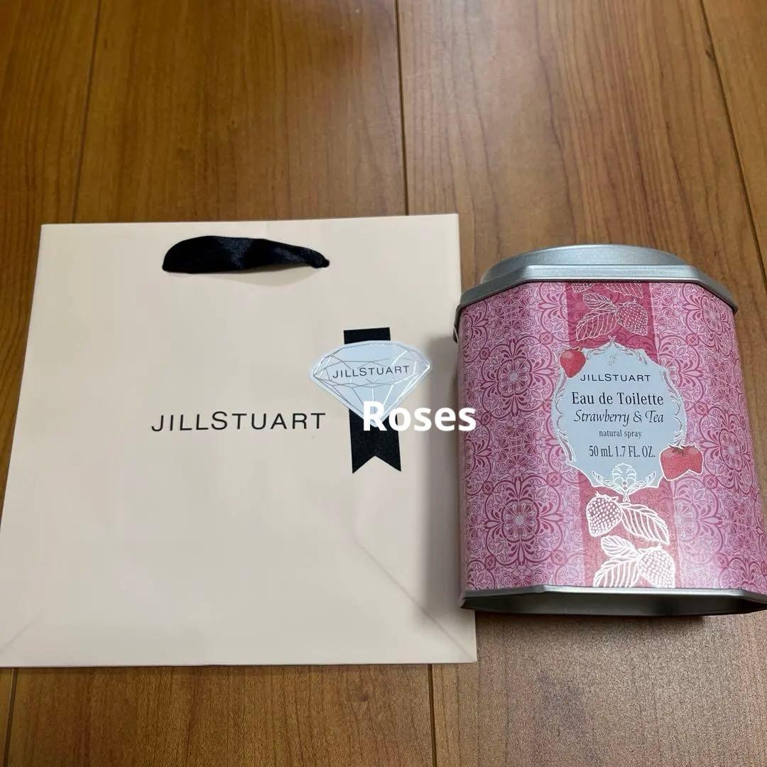 ジルスチュアート　ストロベリー＆ティーオードトワレ 50ml ショッパー付き