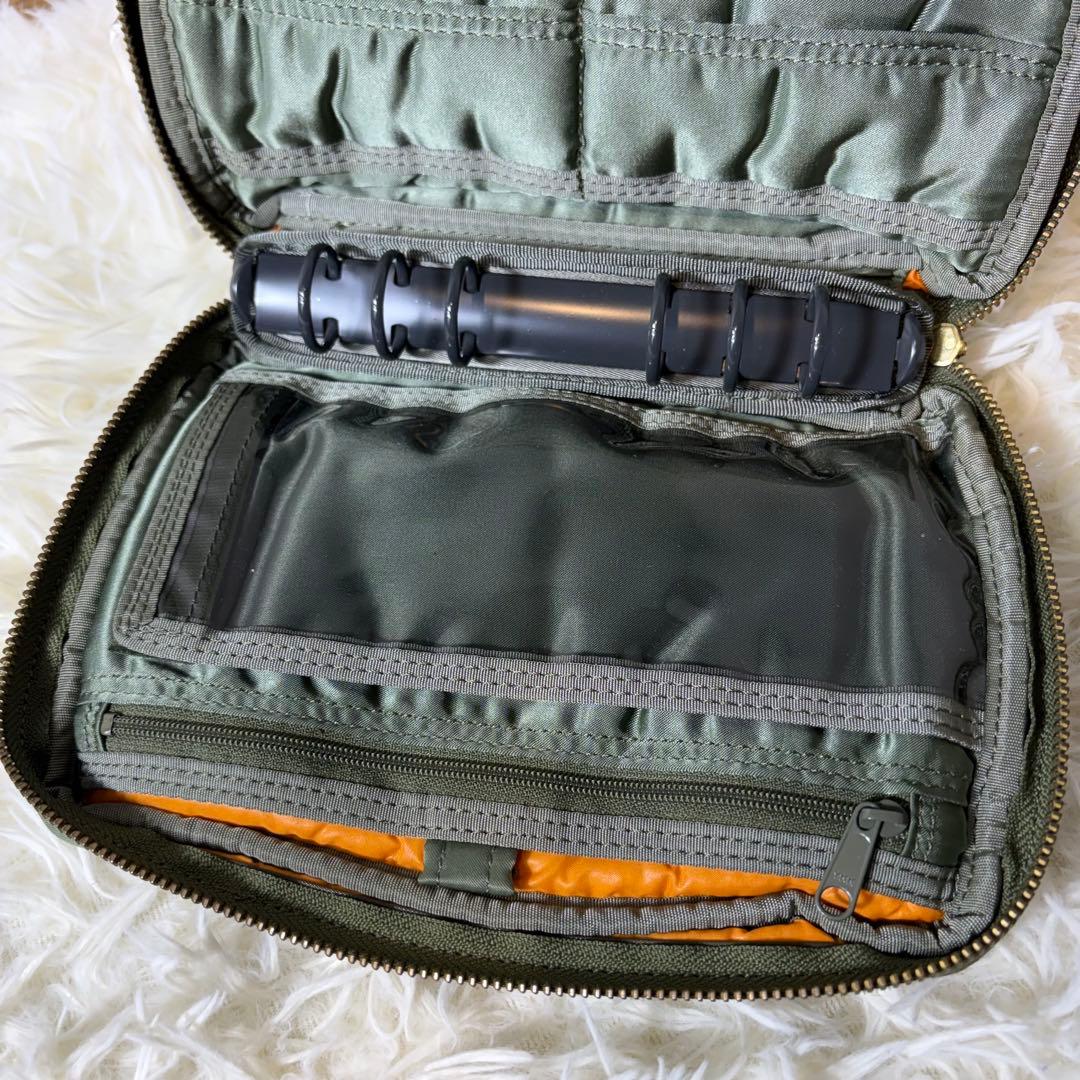 PORTER ポーター 旧型タンカー システムバインダー　セージグリーン
