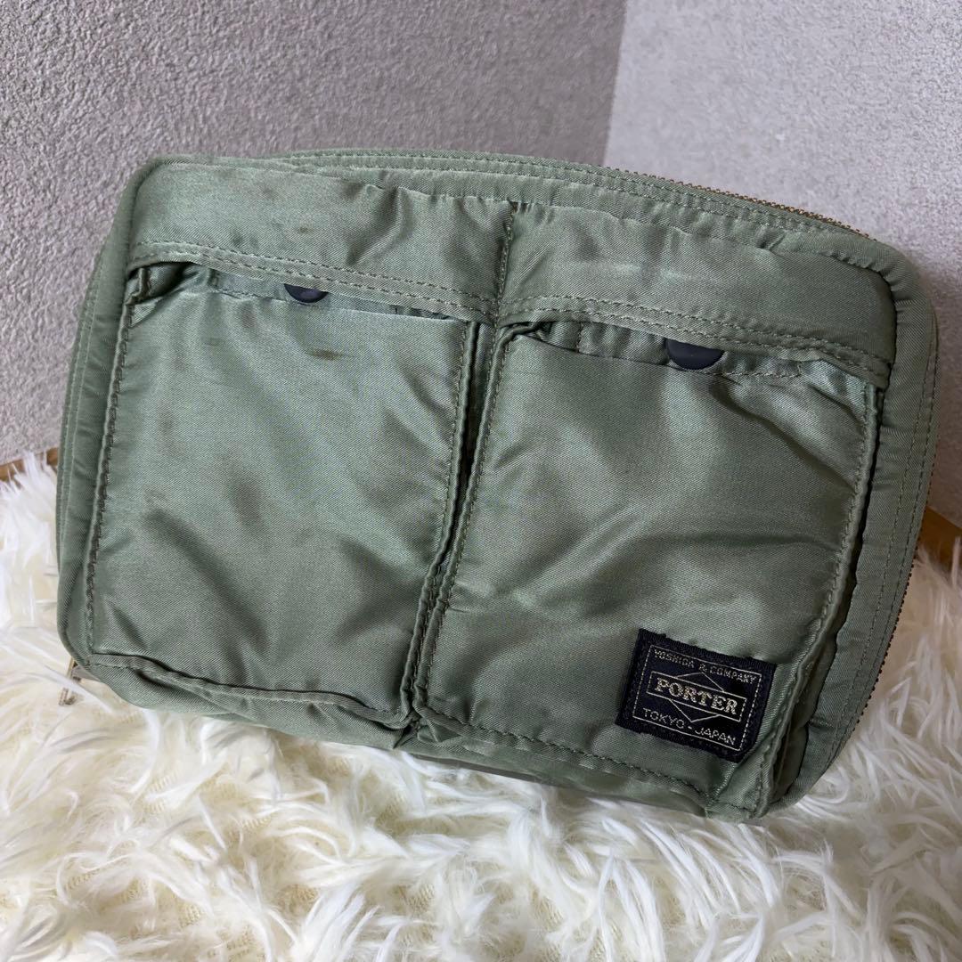 PORTER ポーター 旧型タンカー システムバインダー　セージグリーン