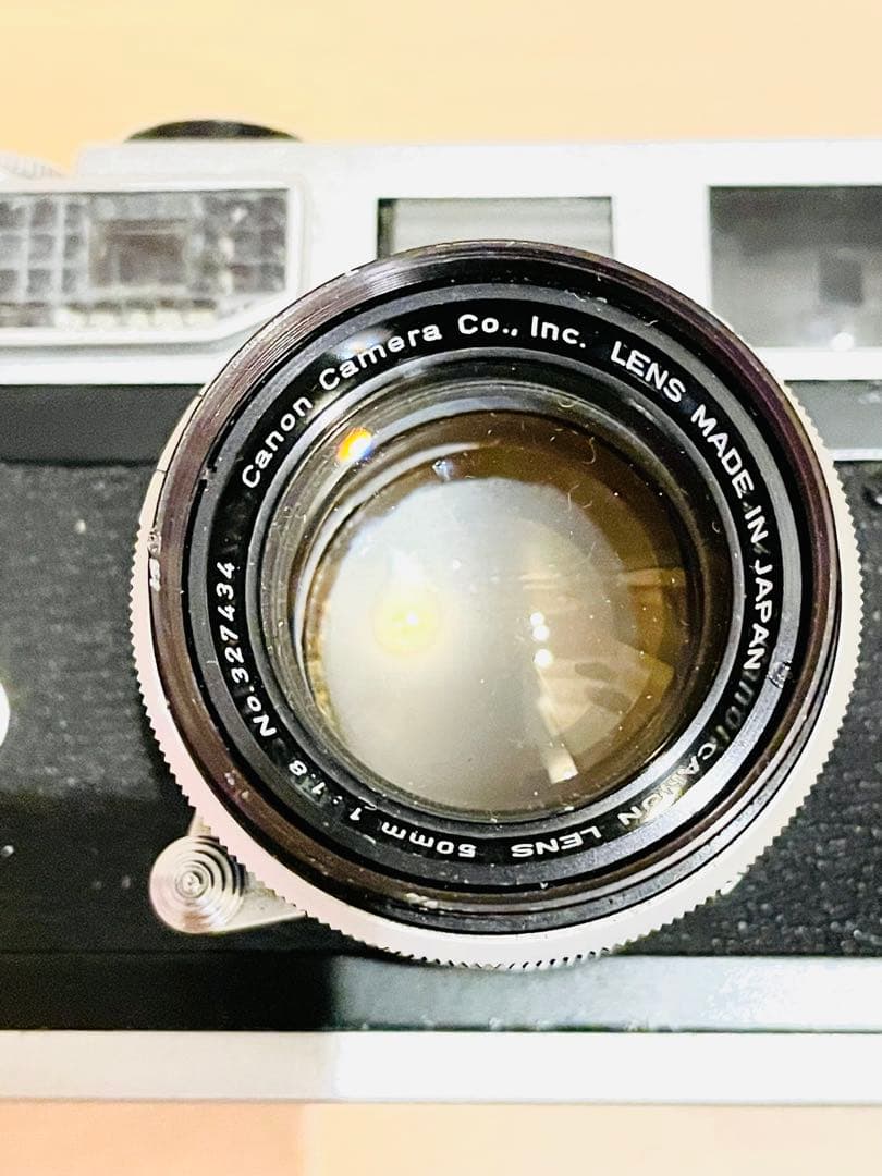 Canon model 7 レンジファインダーカメラ 50mmレンズ付き