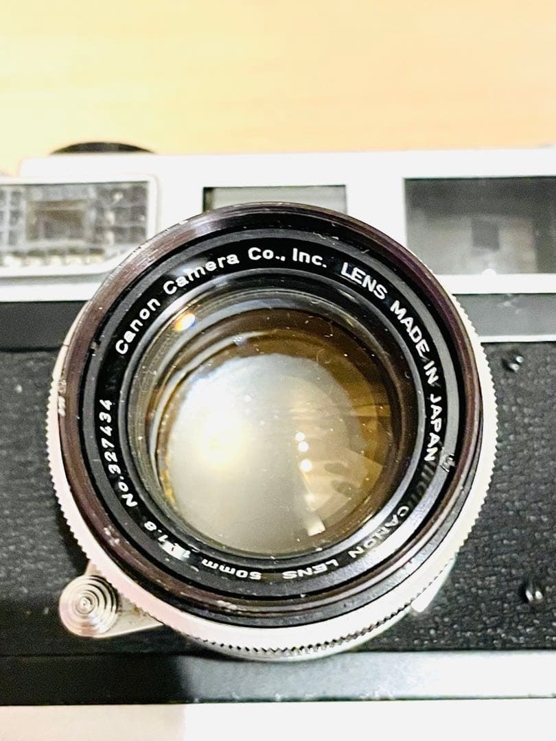 Canon model 7 レンジファインダーカメラ 50mmレンズ付き