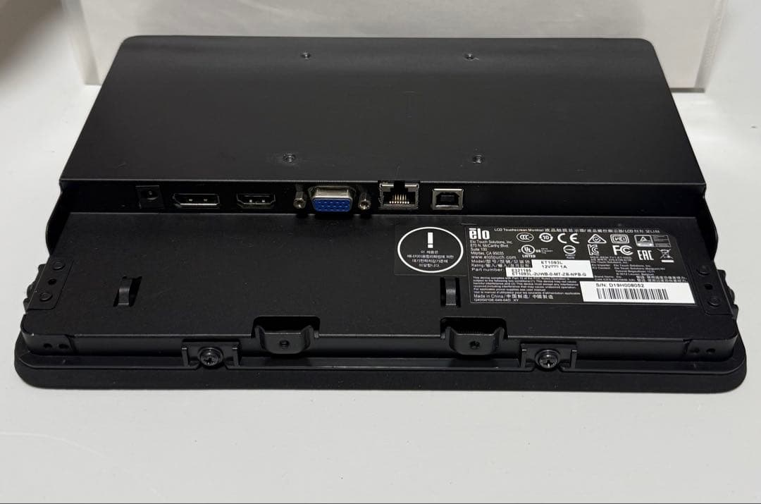 ディスプレイ・モニター本体 ELO Touch Screen Monitor ET1093L