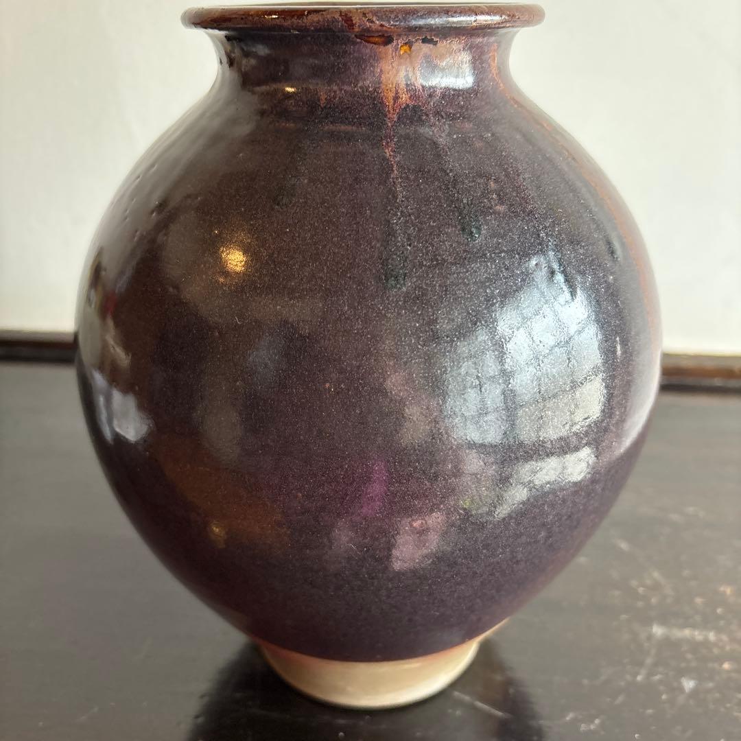 高取焼　訳あり　特価　壺　焼物　花瓶　花器　花入　美術品　遺品整理　アート