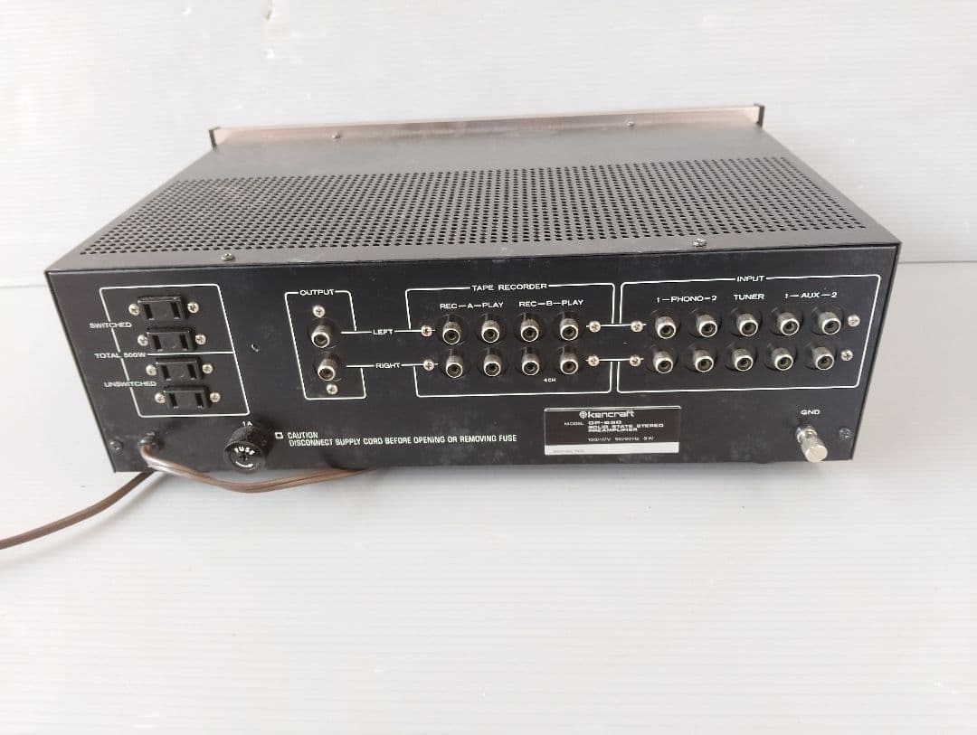 M7413 kencraft プリメインアンプ GP-830 アンプ (あ31)