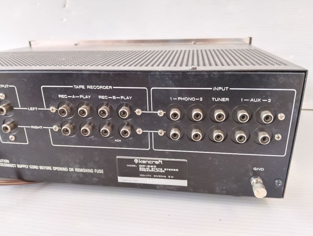 M7413 kencraft プリメインアンプ GP-830 アンプ (あ31)