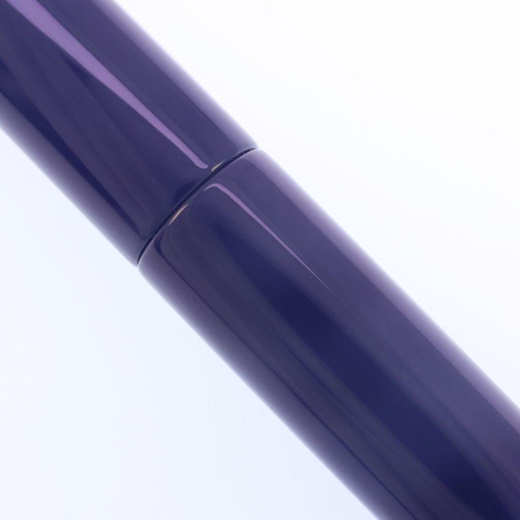 【中屋万年筆】 注文不可色：菖蒲 シガーロング中字　NAKAYA