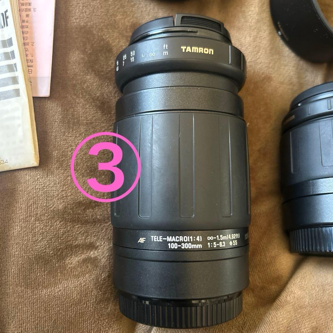 フィルムカメラ　CANON 一眼レフレンズ　SIGMA TAMRON まとめ売り