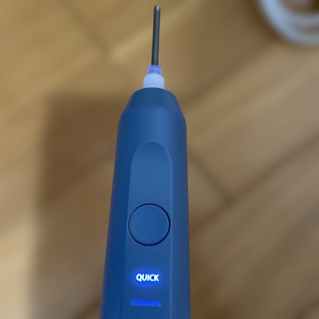アムウェイ　電動歯ブラシ　替え　4本セット　SPREEDENT 青