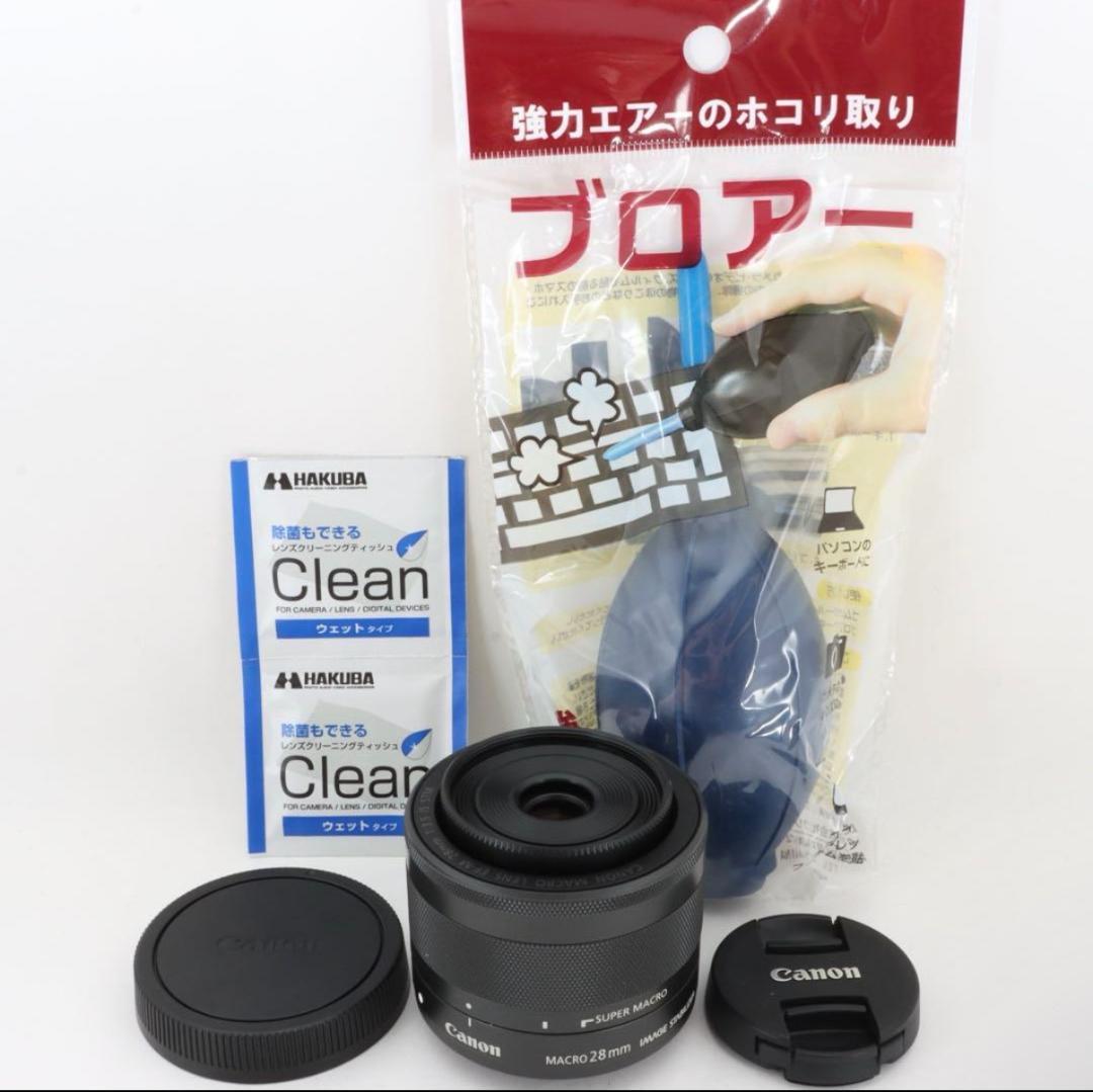 美品❤️ミラーレス用・単焦点レンズ❤️Canon EF-M 28mm IS STM