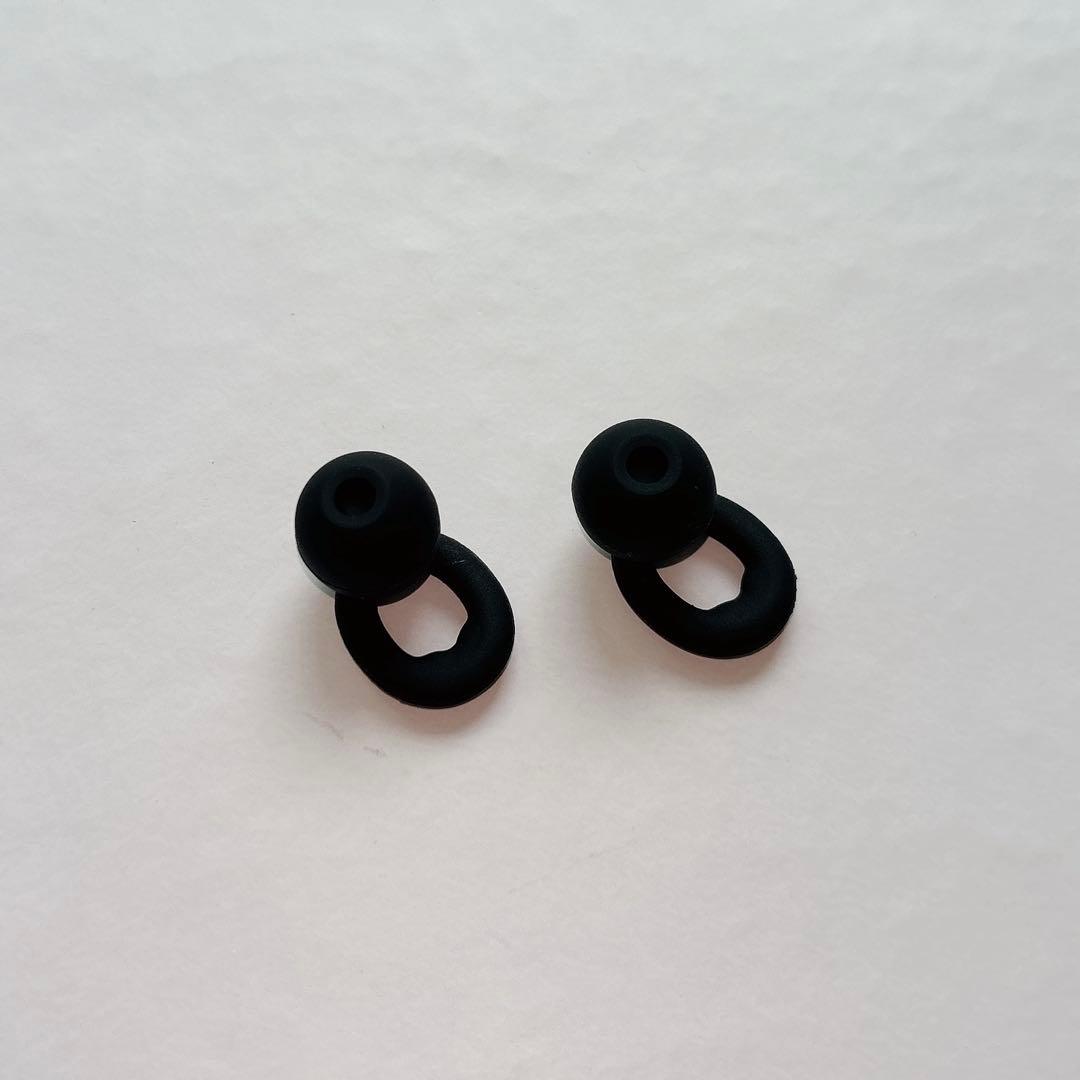 耳栓 睡眠用 遮音値28dB 3セット(SML)収納ケース付 ブラック