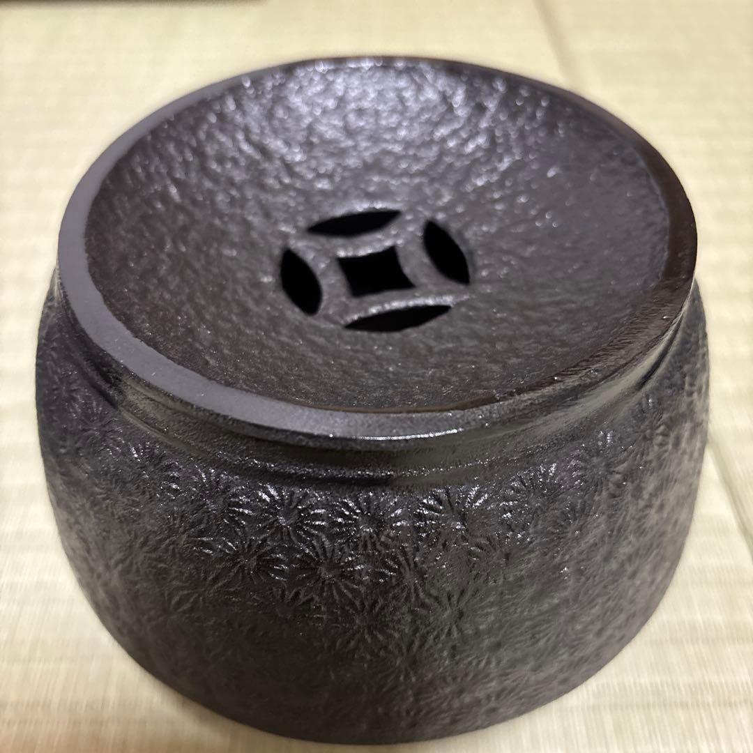 南部鉄器　宝生堂　及富　鉄瓶　茶こぼし　豆皿セット