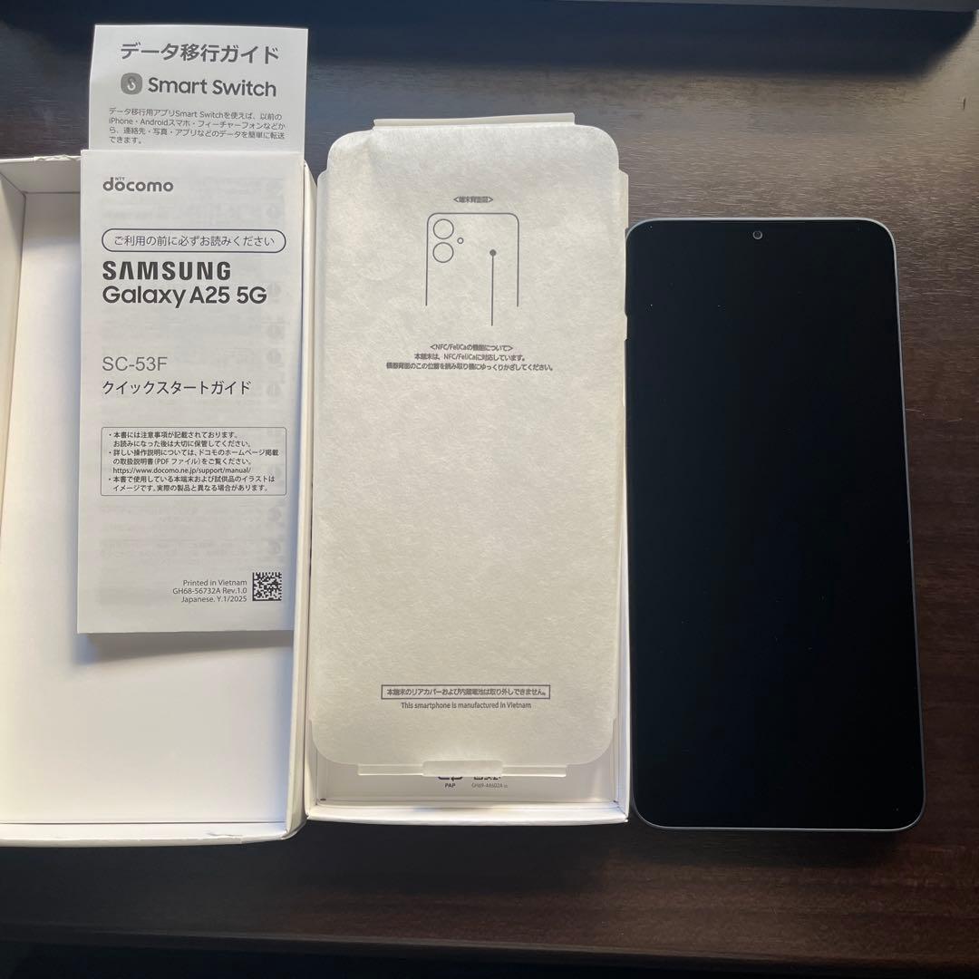 【新品・未使用】Samsung Galaxy A25 5G 64GB ブラック