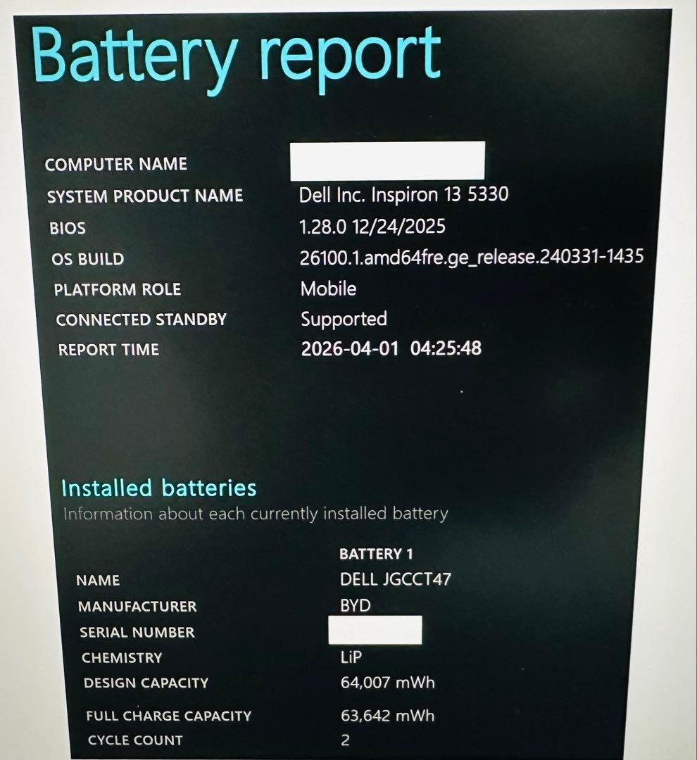 DELL ノートパソコン CoreUltra5 メモリ16GB SSD512GB