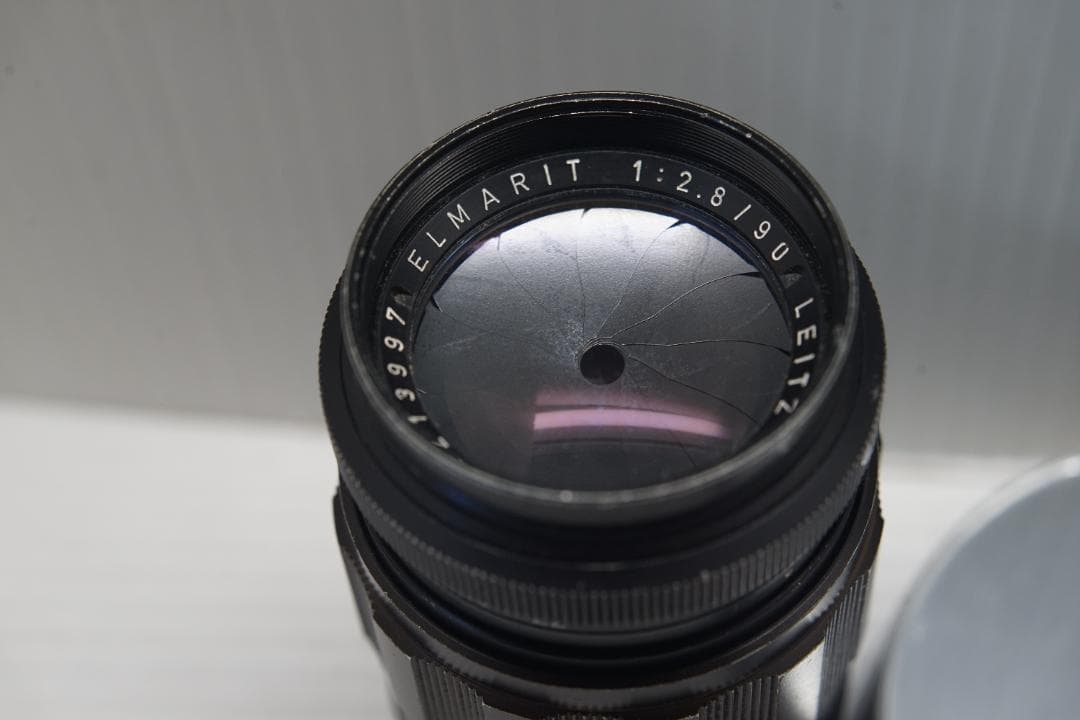希少　ライカ　ELMARIT　90mm　2.8　ブラック