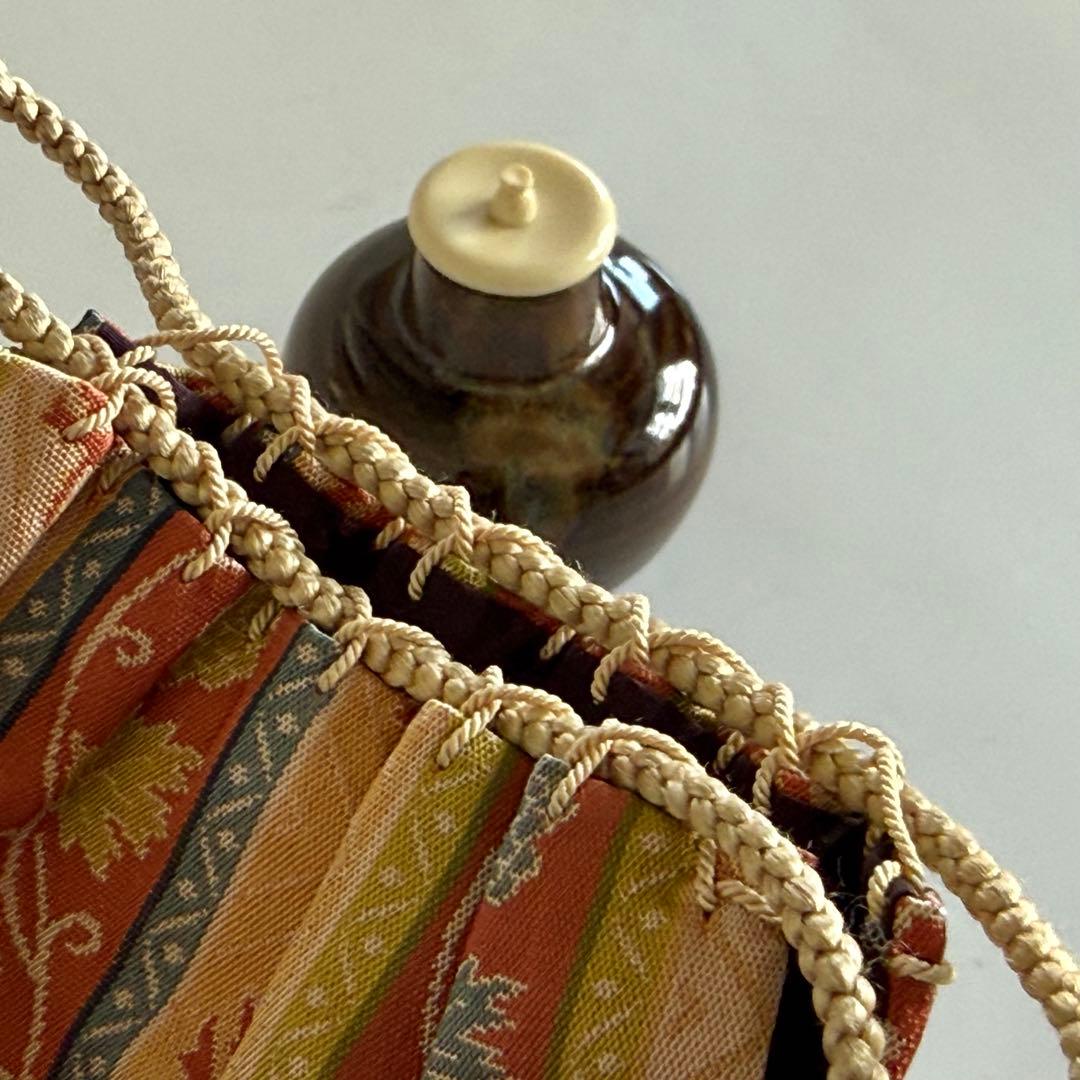【美品】平安喜山 丸壺 茶入 茶器 茶道具