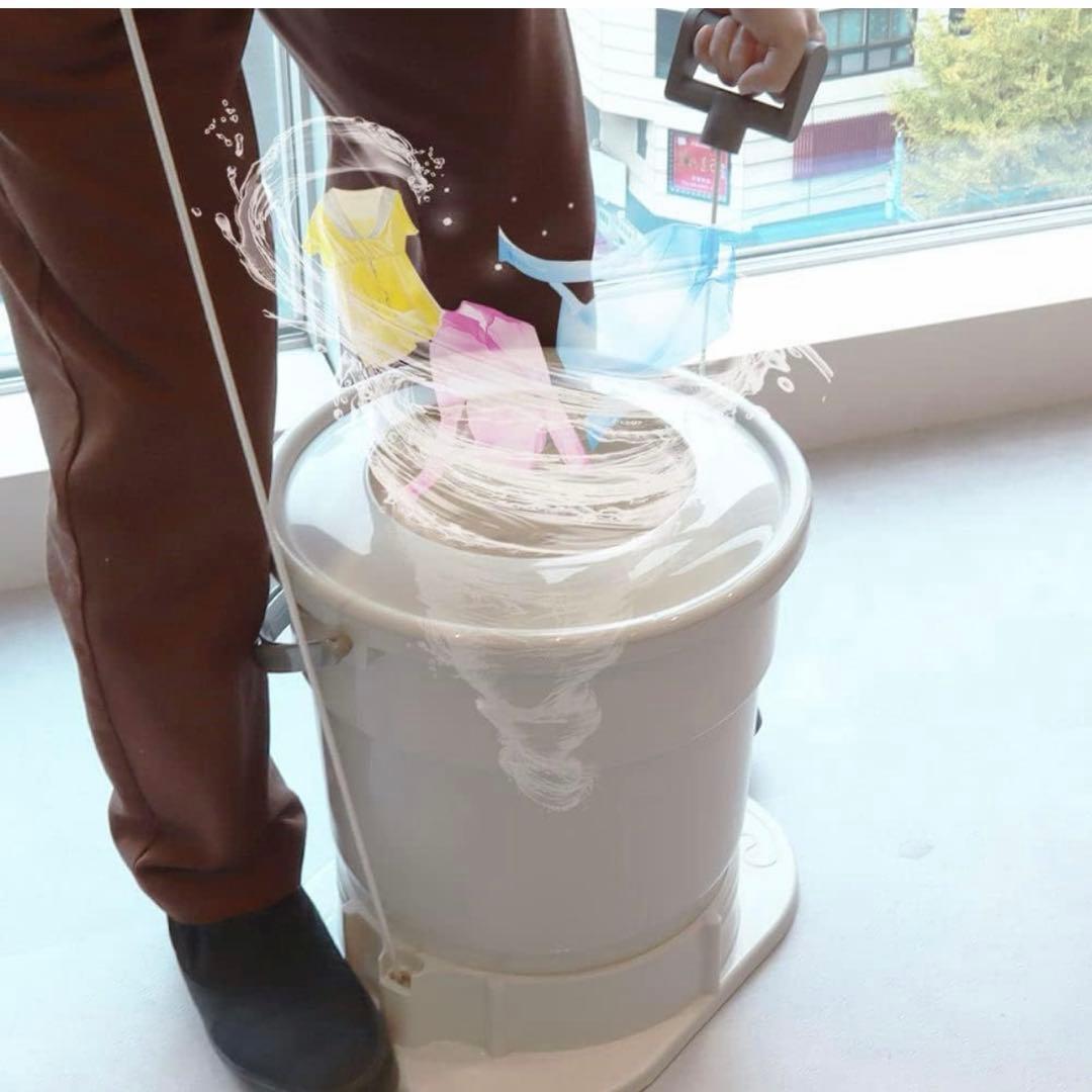 ミズキリスピナー　手動脱水機　衣類脱水機