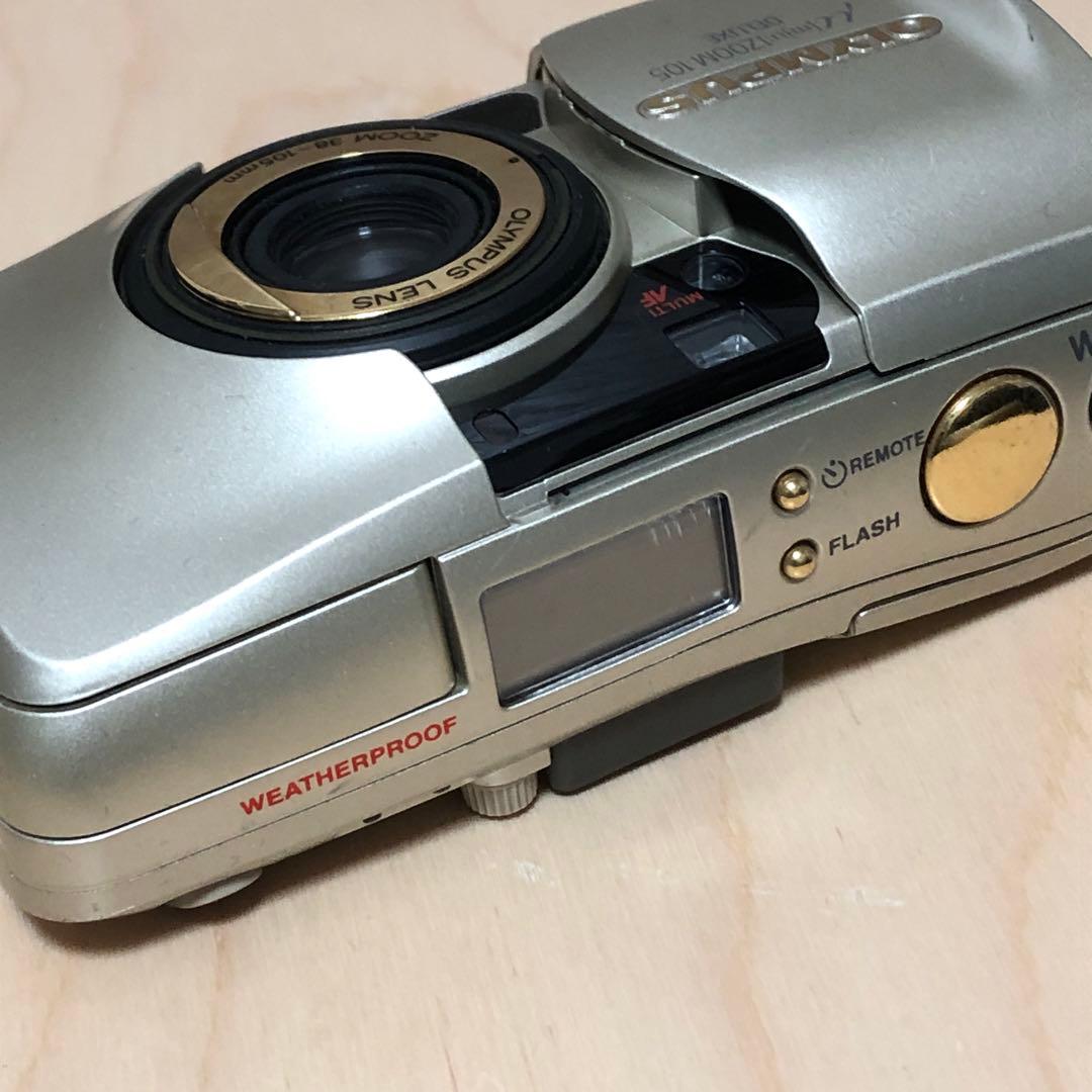 OLYMPUS μ ZOOM 105 DELUXEカメラ 動作未確認 ジャンク品