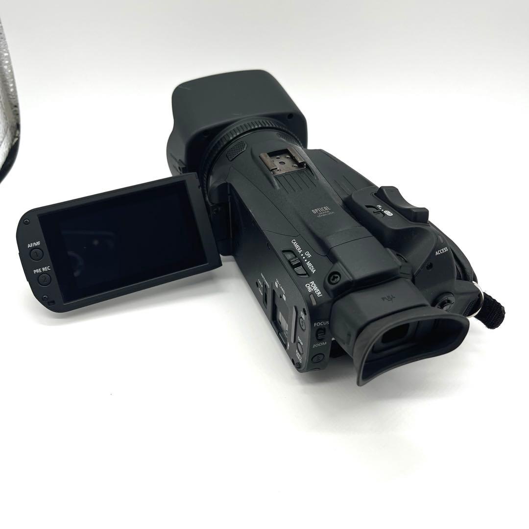 【美品】Canon 業務用 XA40 純正大容量バッテリー+RODEマイク付