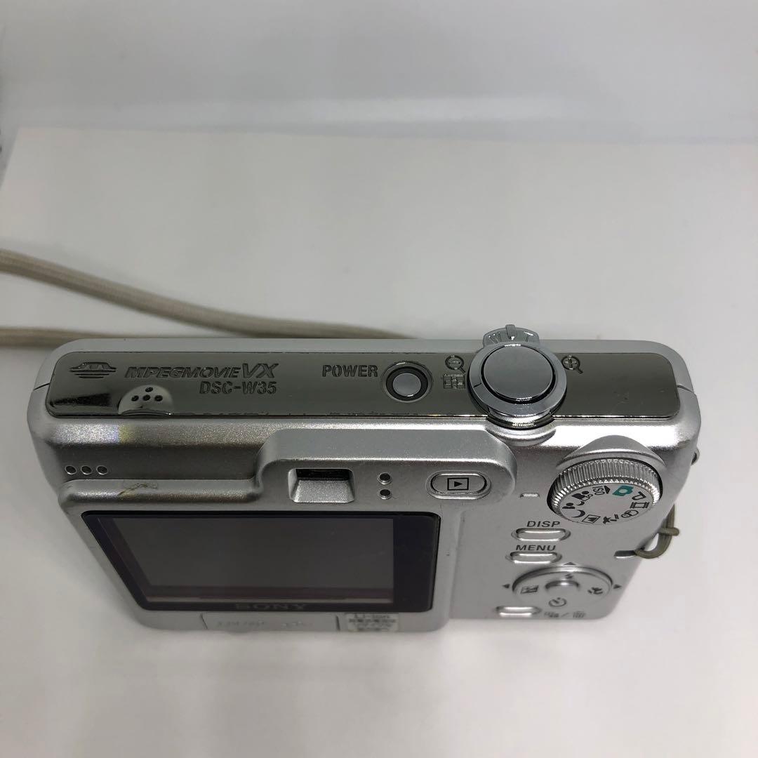 SONY Cyber-shot DSC-W35 シルバー 720万画素
