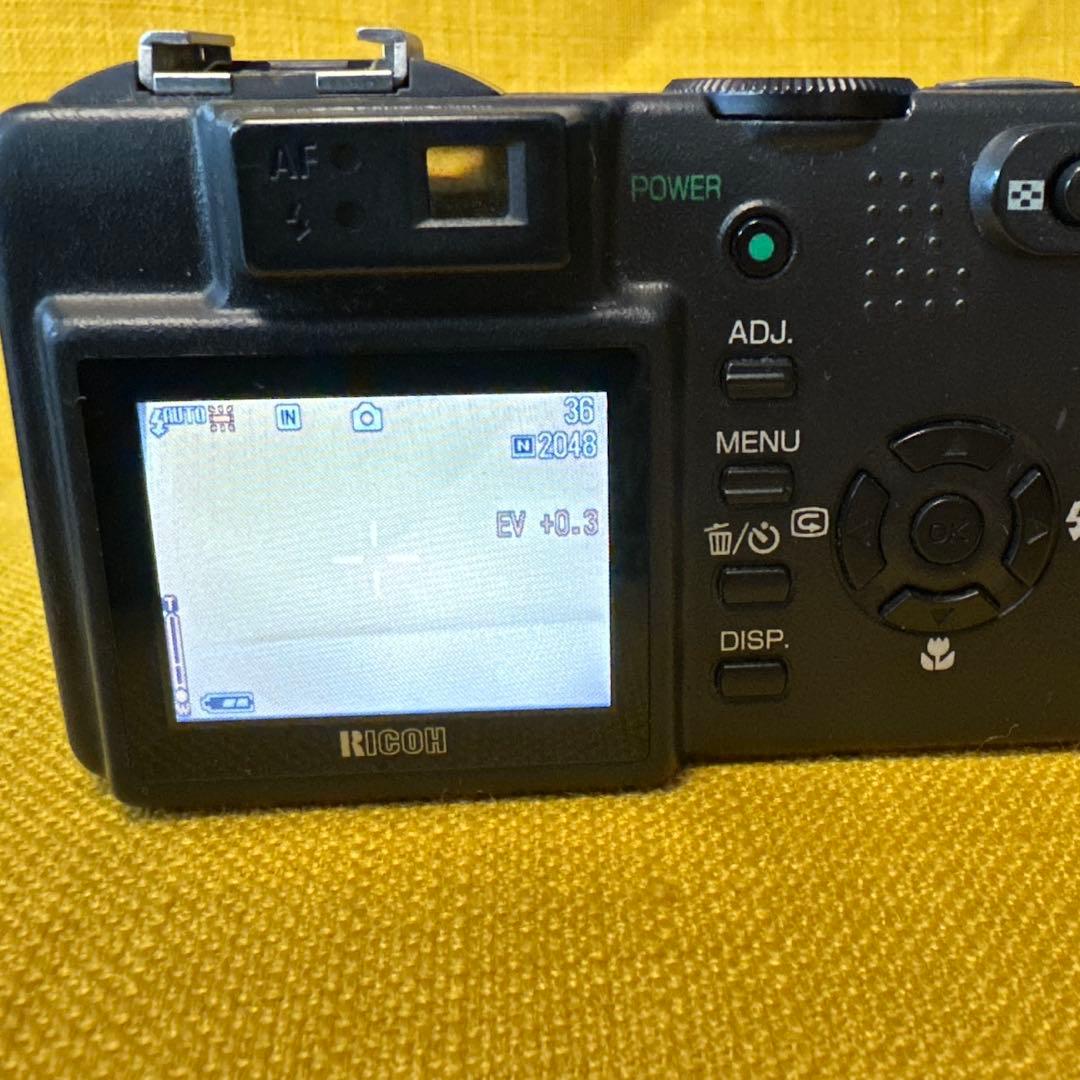 RICOH Caplio GX8 動作確認済 バッテリー　充電器付