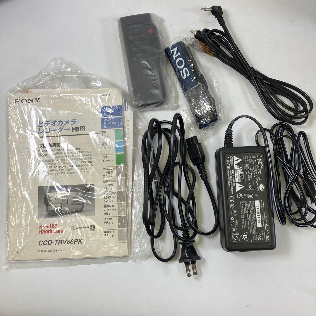 【ジャンク】 SONY ハンディカム CCD-TRV86 NTSC