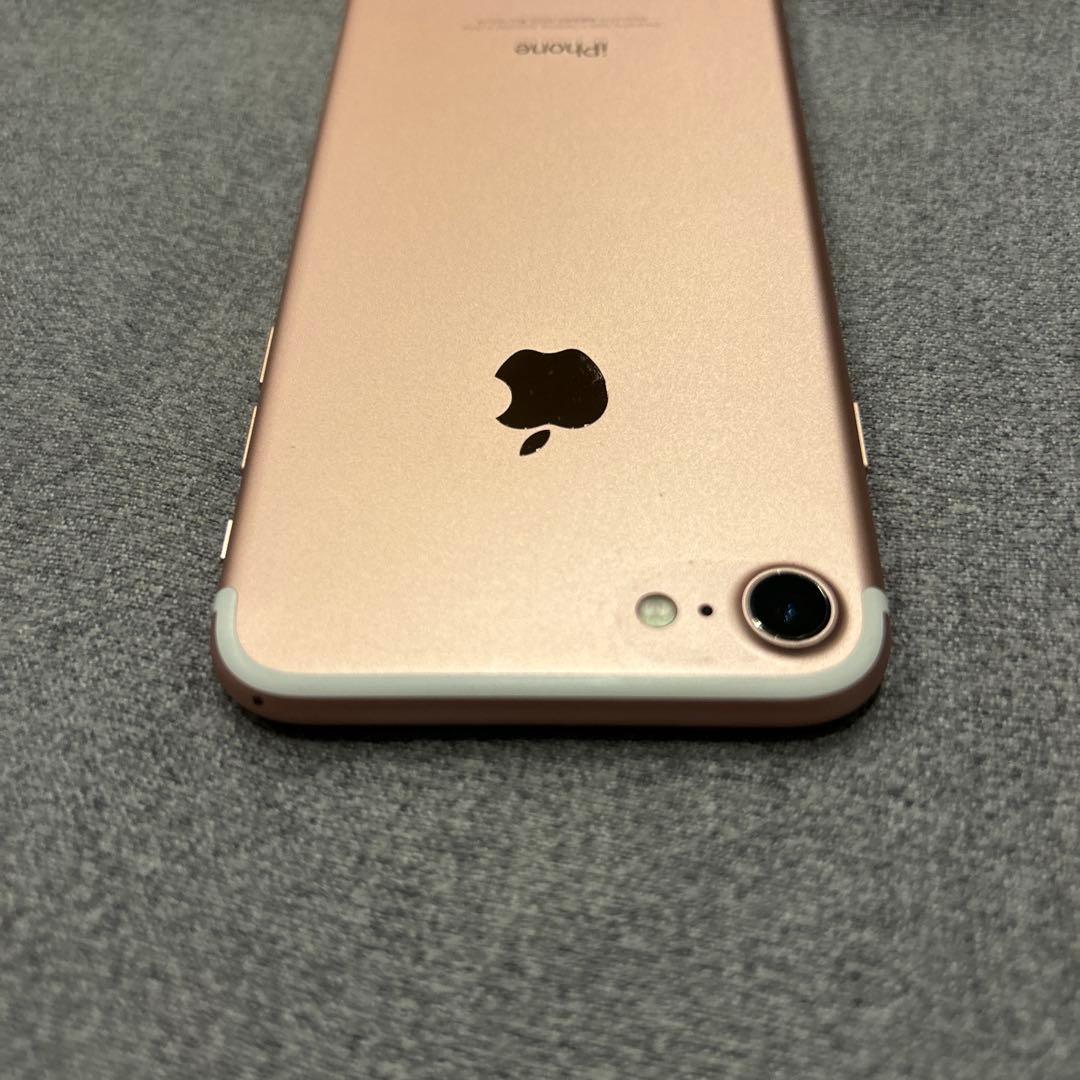iPhone 7 ローズゴールド 傷なし 美品 初期化済み Apple