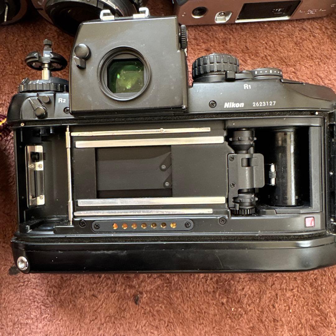 Canon nikonf4 フィルムカメラとレンズ10本セット ジャンク品