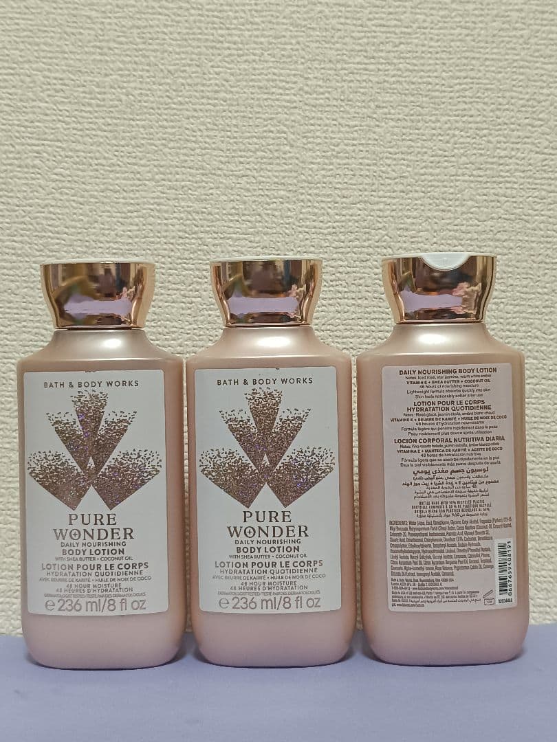 BATH & BODY WORKS PURE WONDER 3本セット