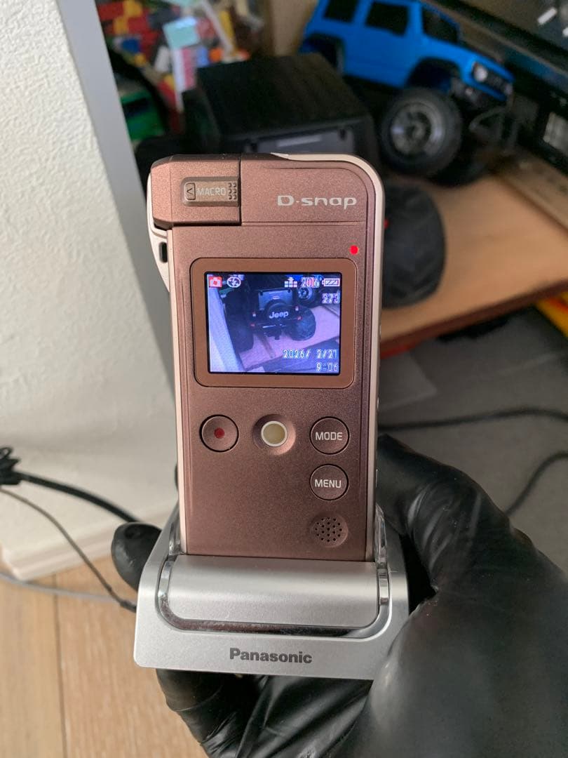 Panasonic D-snap SV-AS30 充電器・ケース付き