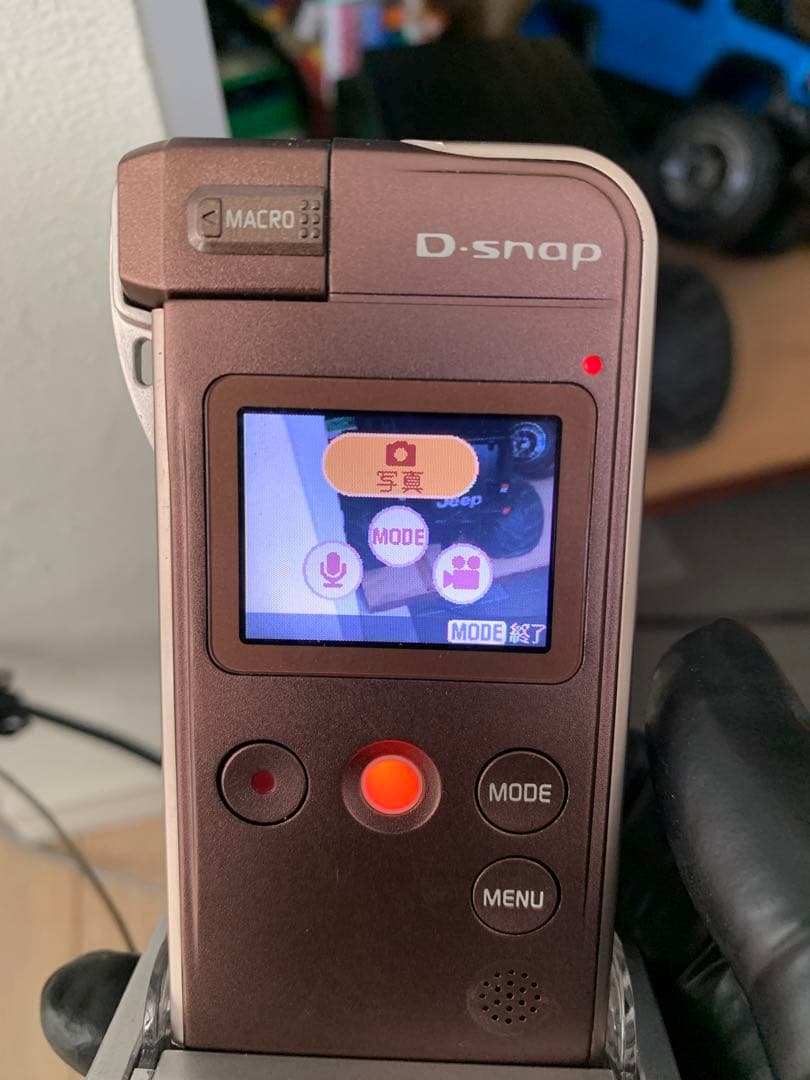 Panasonic D-snap SV-AS30 充電器・ケース付き