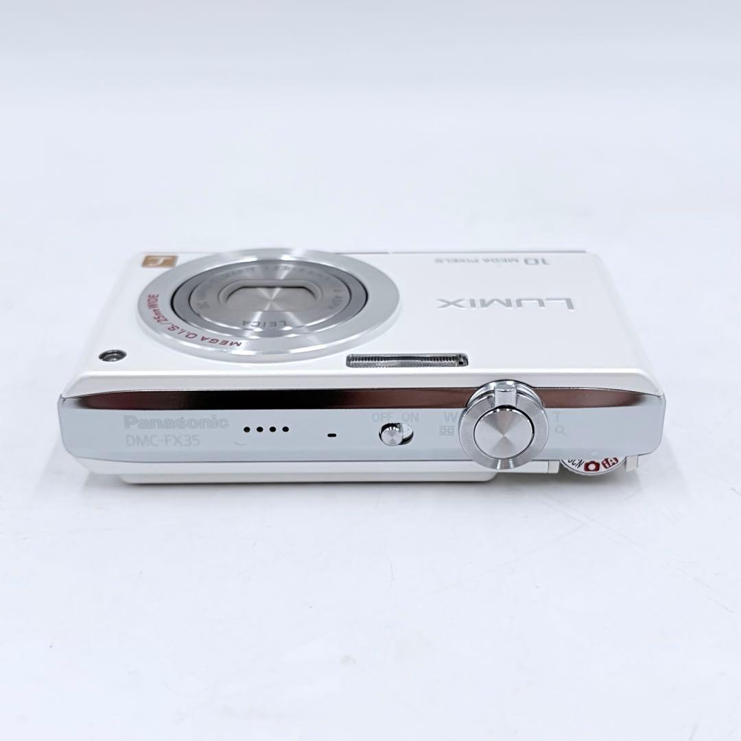 パナソニック LUMIX DMC-FX35 ホワイト コンデジ　デジカメ
