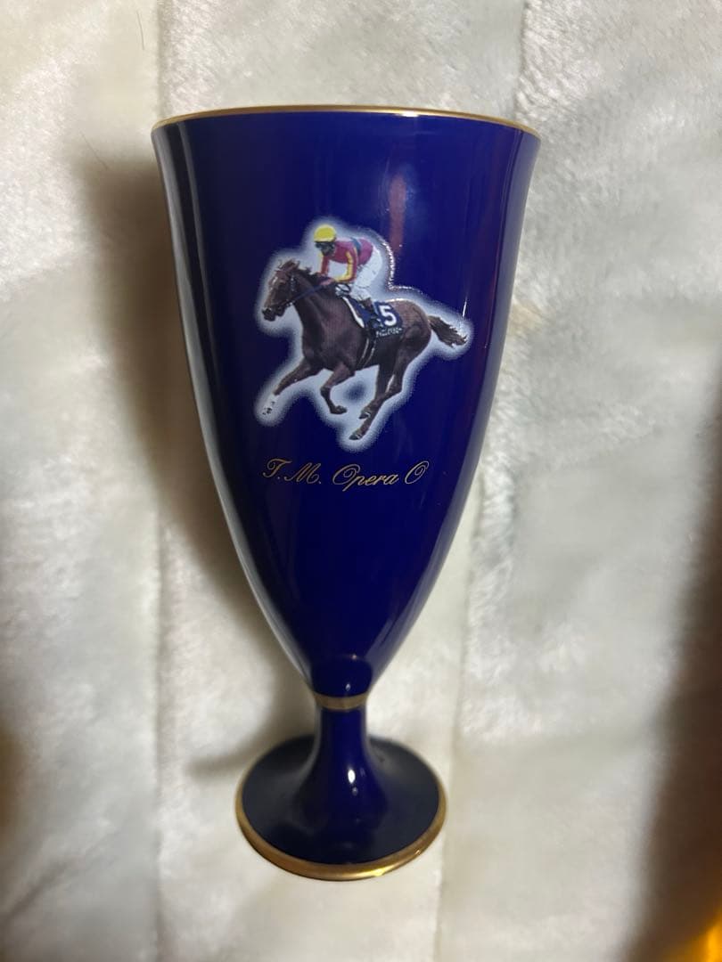 競馬　テイエムオペラオー　ラベル　グラス　ワイン　セット　JRA レア　希少