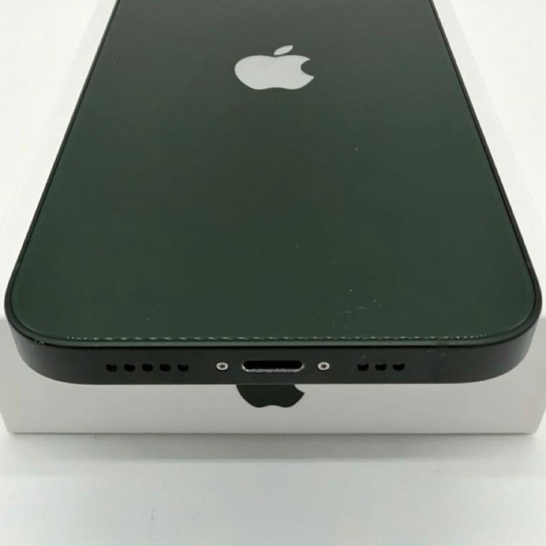 【美品】Apple iPhone 13グリーン256GB SIMフリー