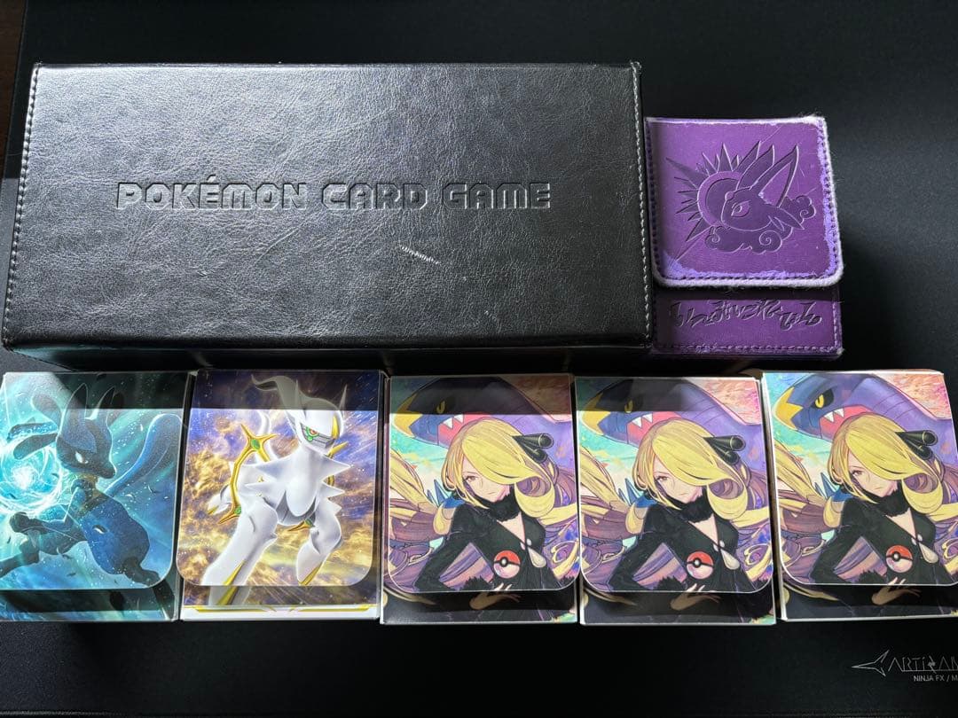 シロナ ルカリオ アルセウス ポケモンカードゲーム デッキケースまとめ売り
