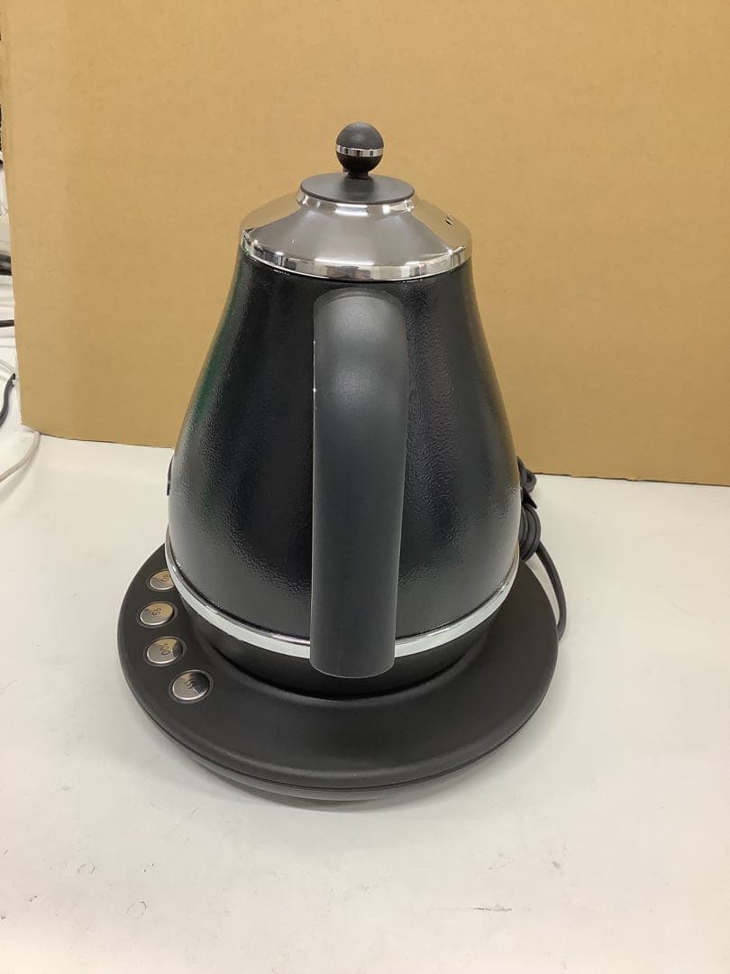 デロンギ 温度設定機能付き 電気カフェケトル KBOE1203J-GY
