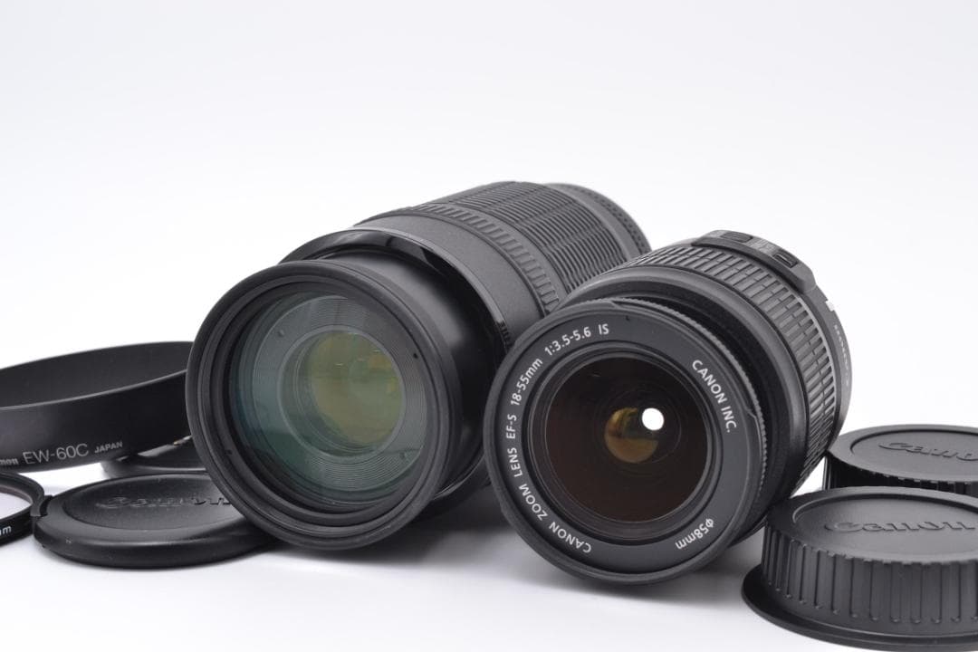 ■ 美品・S数極少 ■ キャノン　Canon KissX7 ダブルレンズ