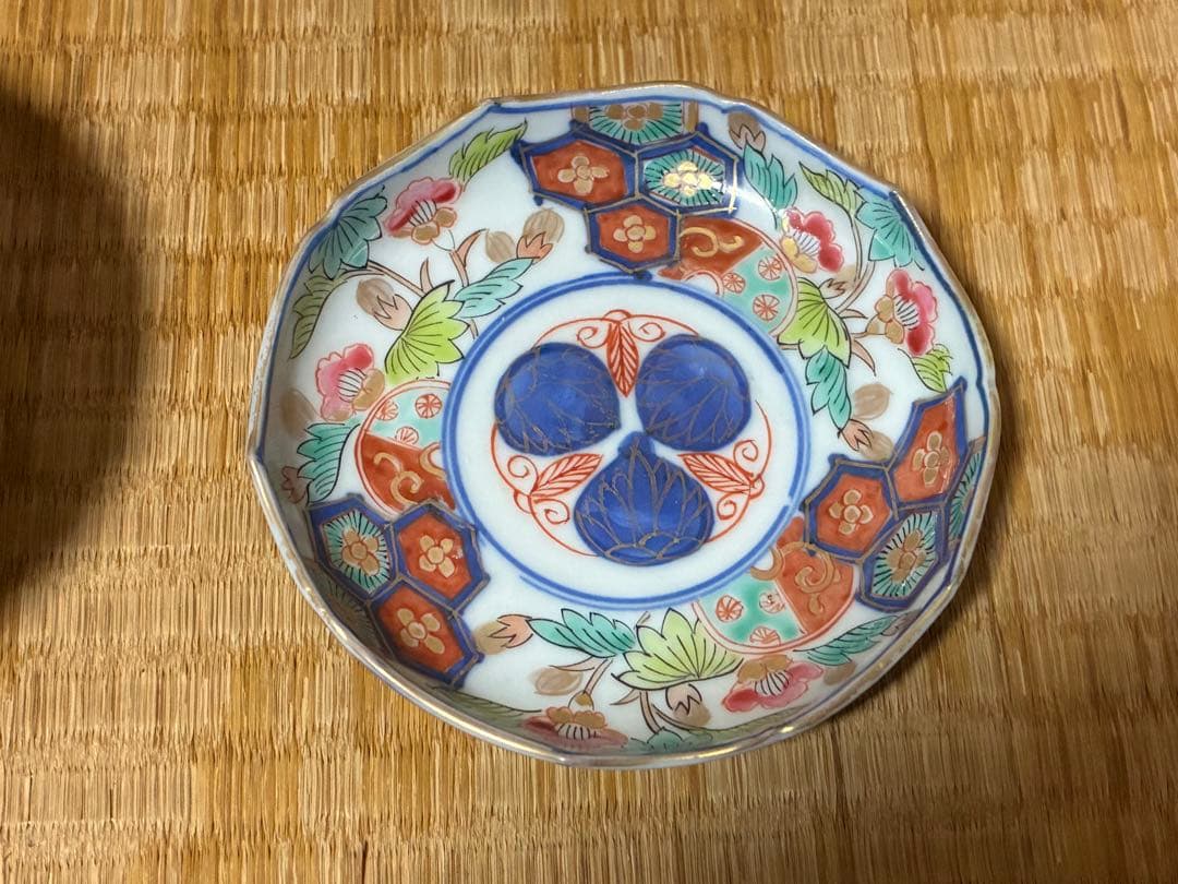 古伊万里 伊万里 色絵 金彩 四角鉢 小鉢 小皿 豆皿 三点 まとめて 時代物