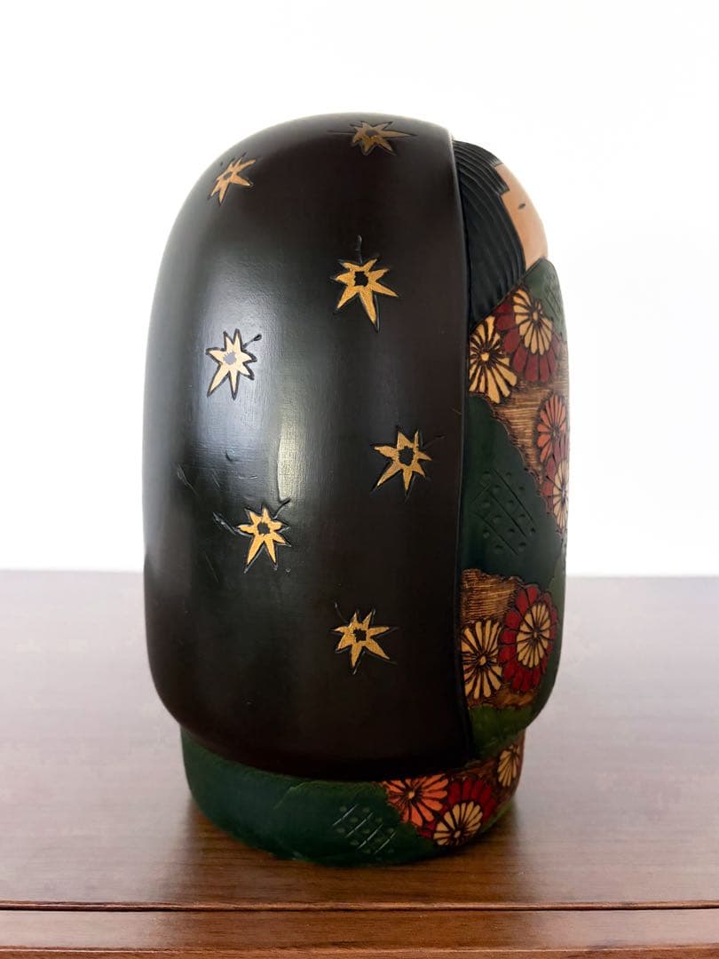 富所 ふみを Humio 創作 こけし kokeshi doll 人形 着物