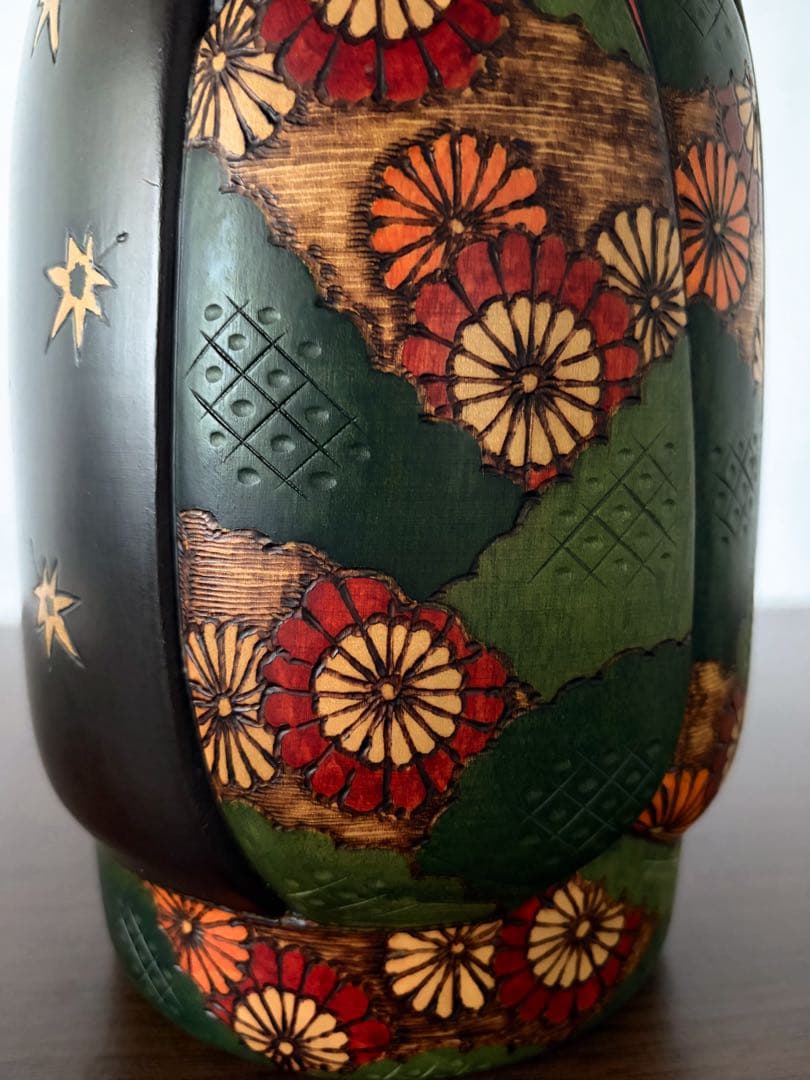 富所 ふみを Humio 創作 こけし kokeshi doll 人形 着物