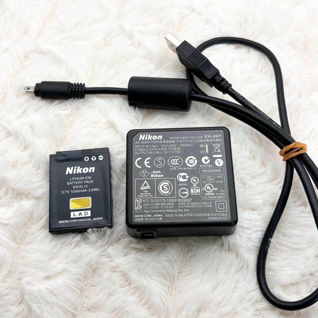 極美品・動作良好✨ Nikon COOLPIX S6100 レッド