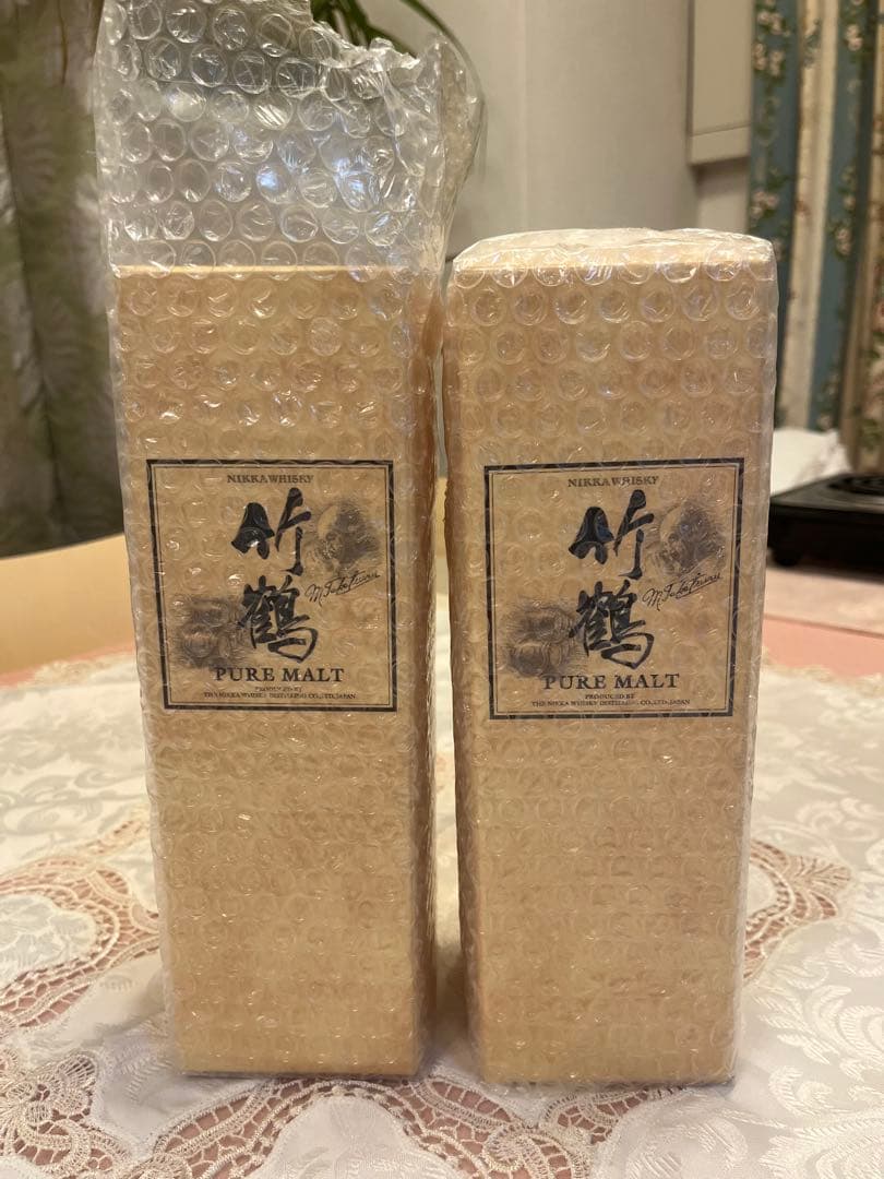 NIKKA 竹鶴PURE MALT 2本セット新品未使用品　超絶美品　黒ラベル