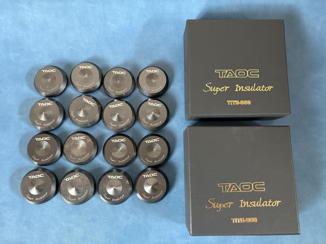 タオック TAOC スパイクインシュレーター TITE-35S 4対 2箱