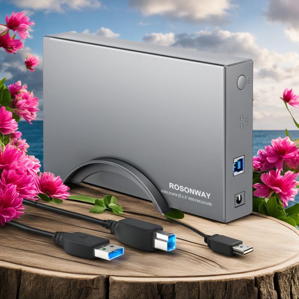 HDDケース 3.5インチ アルミ製 16TB