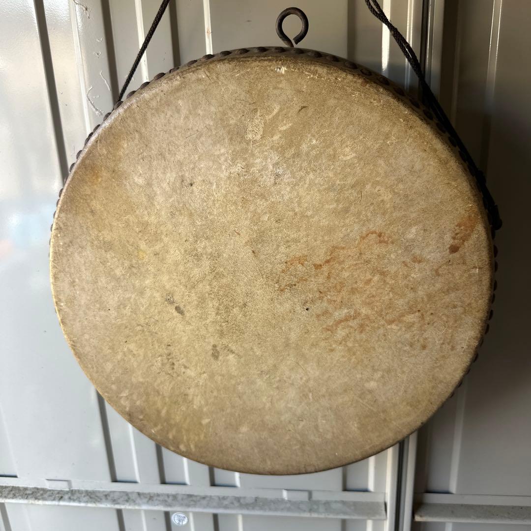 和太鼓/平太鼓　　幅:約35cm*高さ:約11cm
