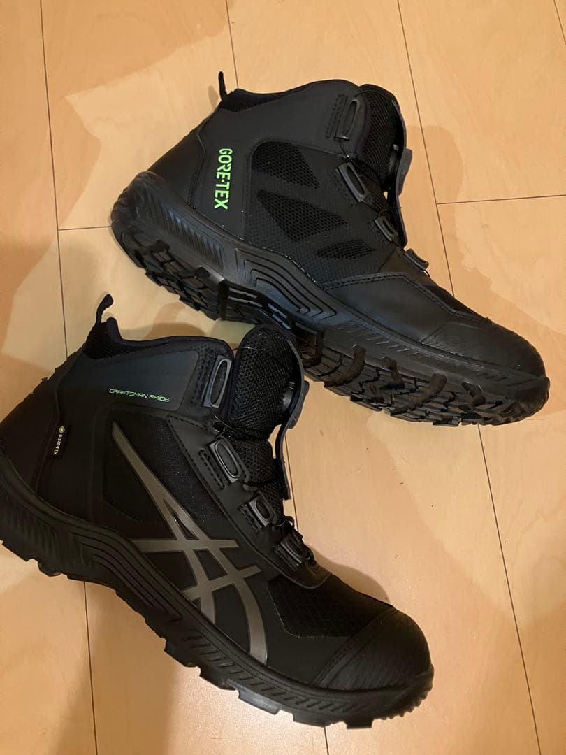 ASICS GORE-TEX 安全靴 ブラック アシックス　CP604